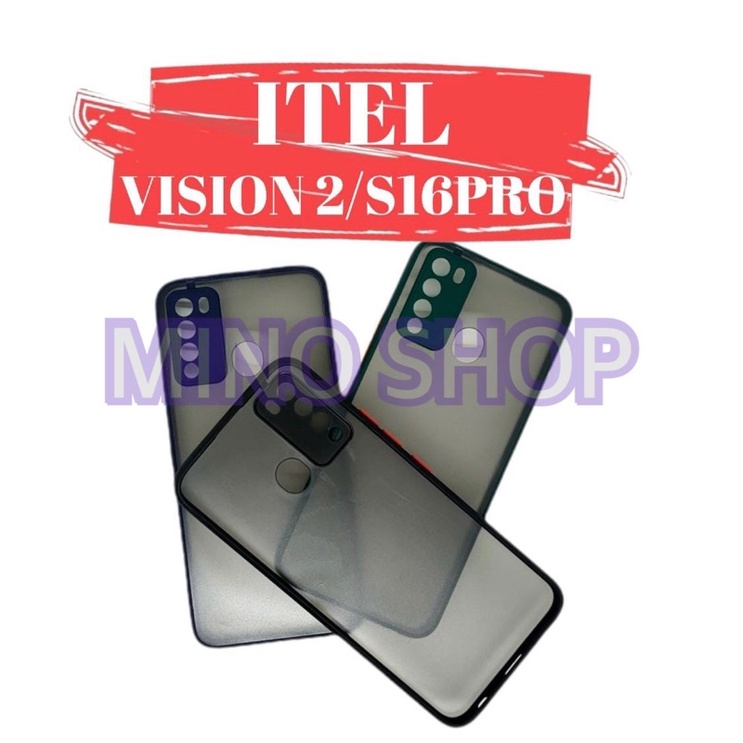 SOFTCASE ITEL VISION 2 / S16 PRO - HARDCASE DOVE MYCHOICE + PC - AEROCASE