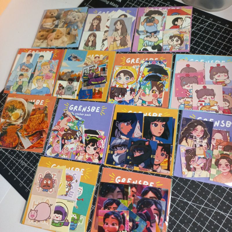 

[part 2] sticker pack journal bujo planner deco aesthetic/ sticker cute die cut