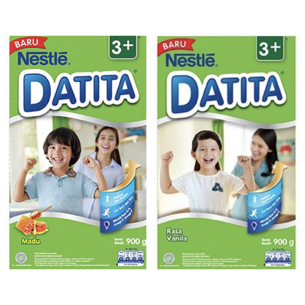 Susu Batita / Nestle Batita 1+ & Datita 3+ Madu / Vanila 900g-datita vnl