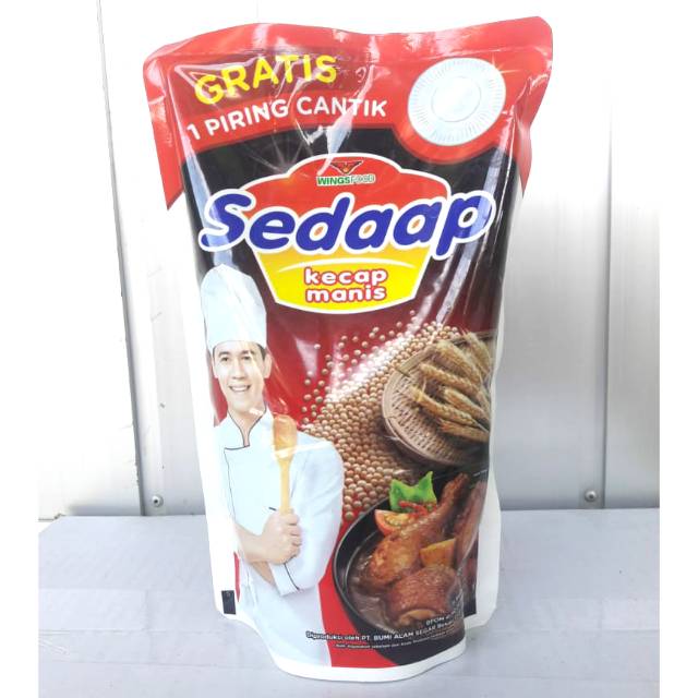 

KECAP SEDAP JUMBO REFIL 550 ML free piring