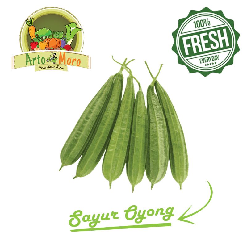 

SAYUR OYONG (Sayur Artomoro) 500 gram