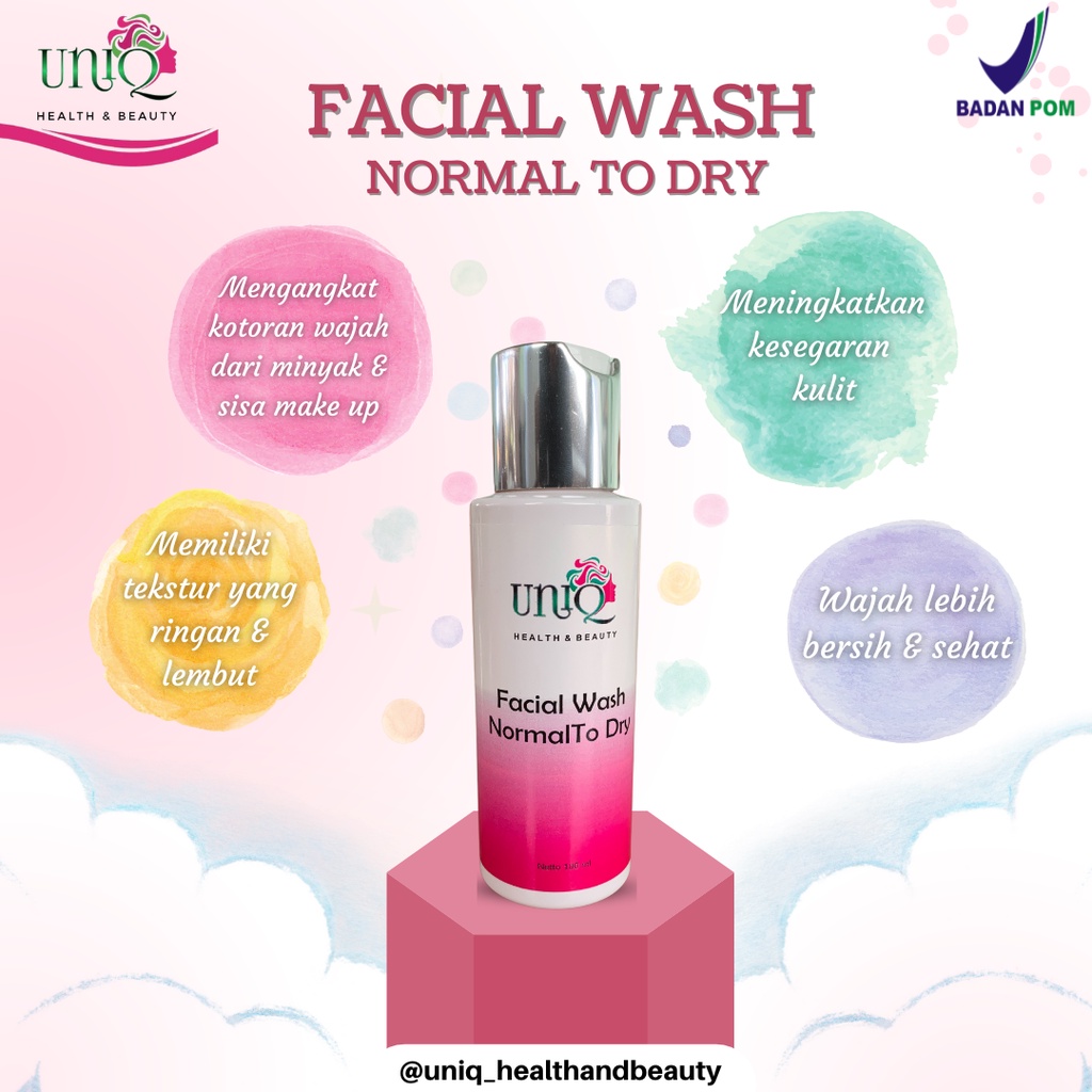 Facial Wash NTD (Normal To Dry) | Uniq Health and Beauty