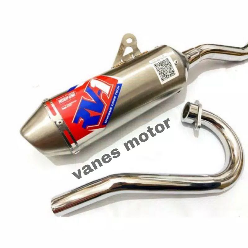 KNALPOT KLX 150 CRF 150 NORIFUMI RV1 N4 CHROME ORIGINAL