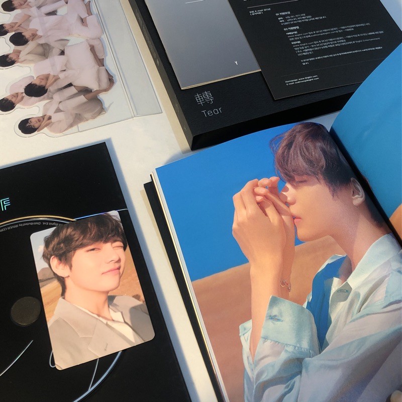 photocard / pc taehyung tear y o u r (fullset)