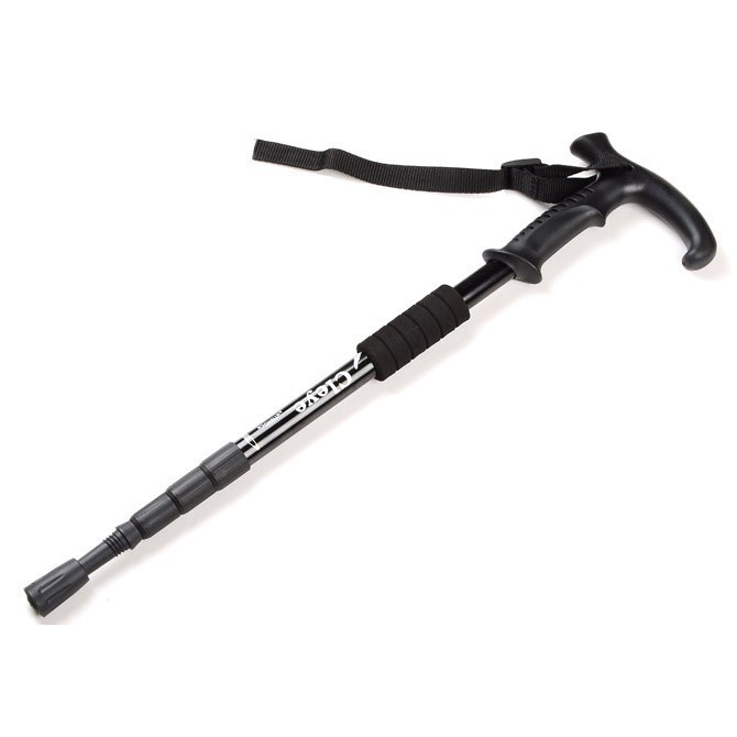 Tongkat Hiking Trekking Telescopic 4 Section Outdoor Pendaki Gunung