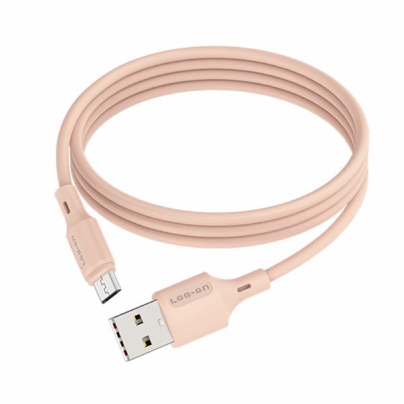 KABEL DATA LOGON MICRO USB 1M LO-CB28 FASTCHARGING PER PCS