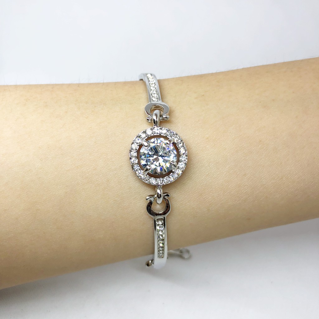 (RINN Jewelry) Gelang Batu Cubic Zirconia - BB058