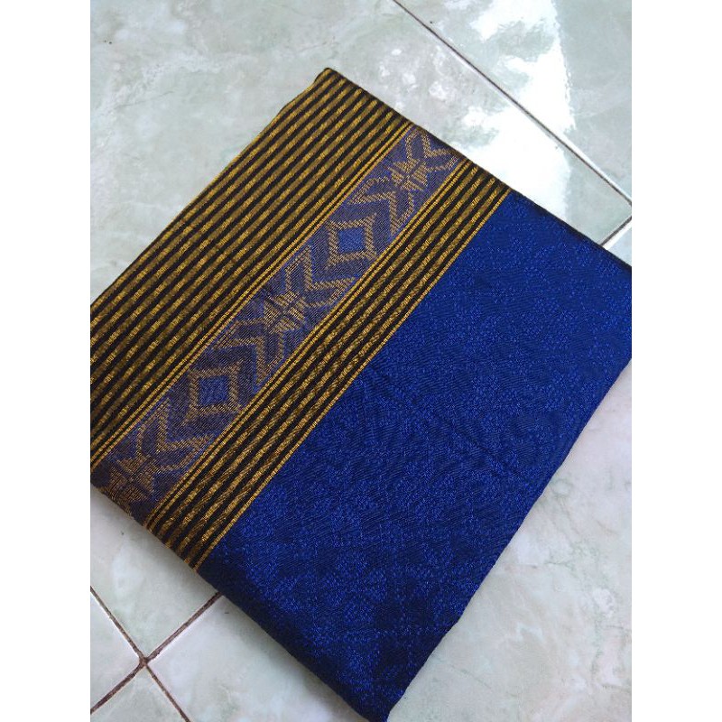 Songket Baron Biru | Tenun Songket Biru | Songket Biru