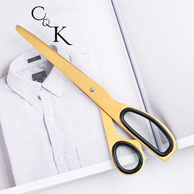 

Gunting Emas Gaya Vintage Stainless Steel Gold Mewah Serbaguna / Scissor Gold Import