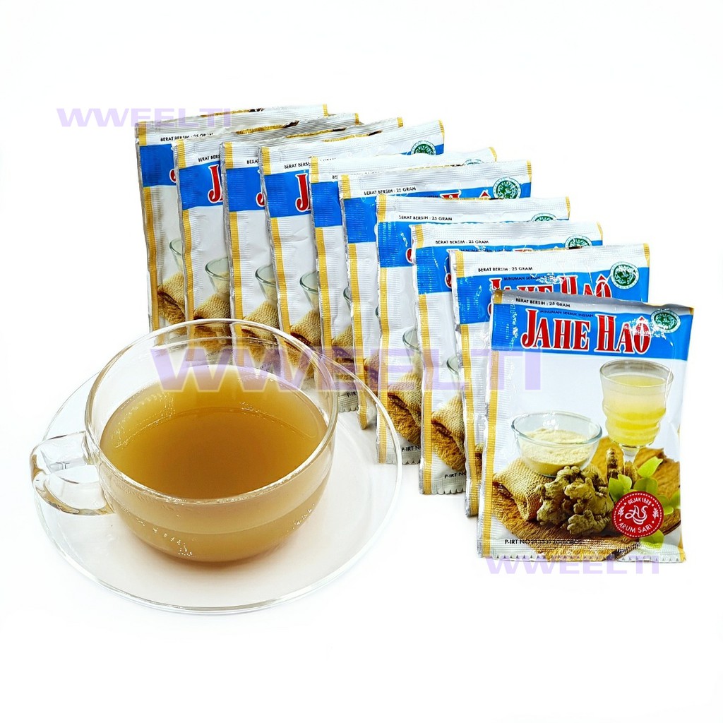 

Jahe Hao Minuman Wedang Jahe Instan Menyegarkan & Menyehatkan Badan [10 Sachet]