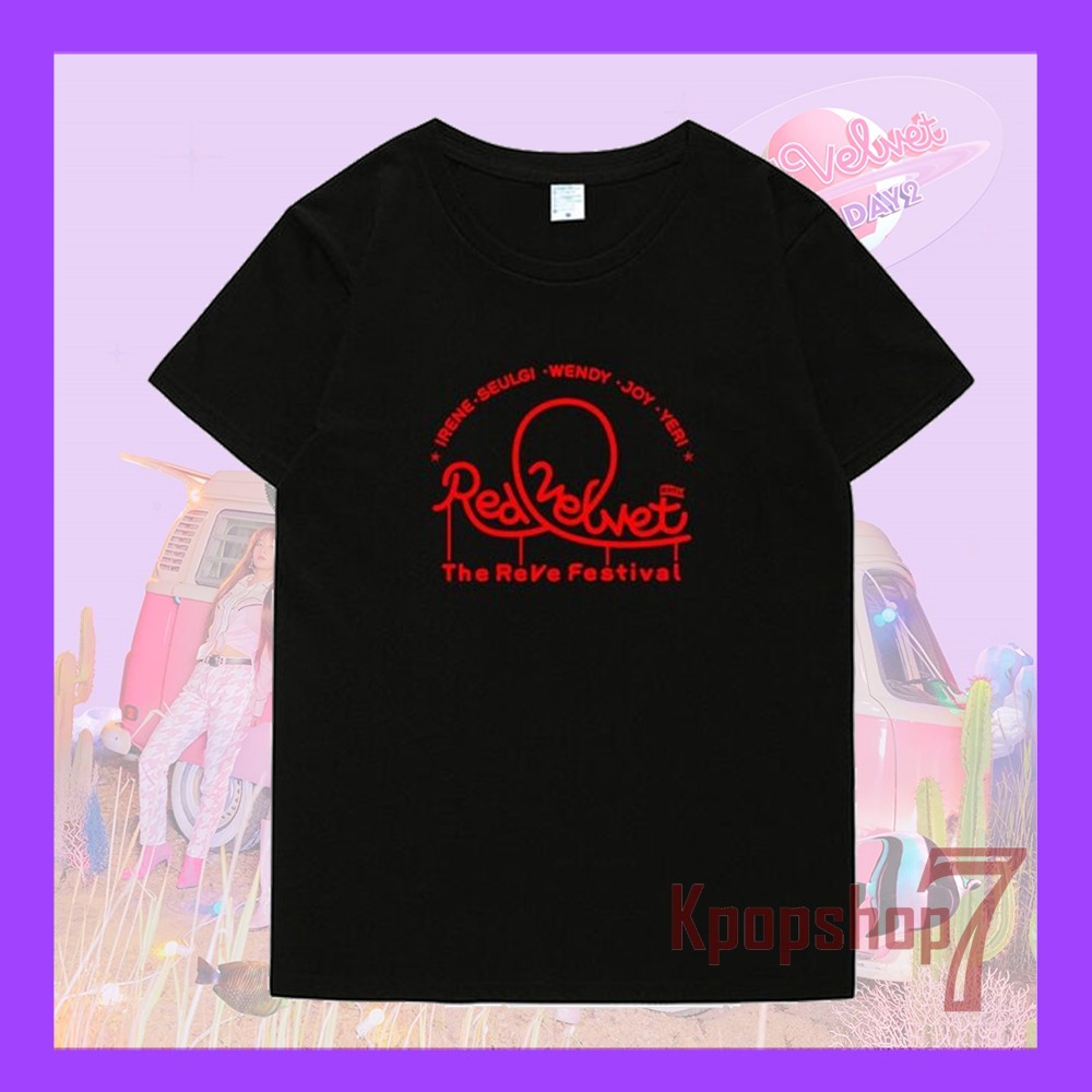 Baju red velvet kaos red velvet tshirt red velvet the reve festival