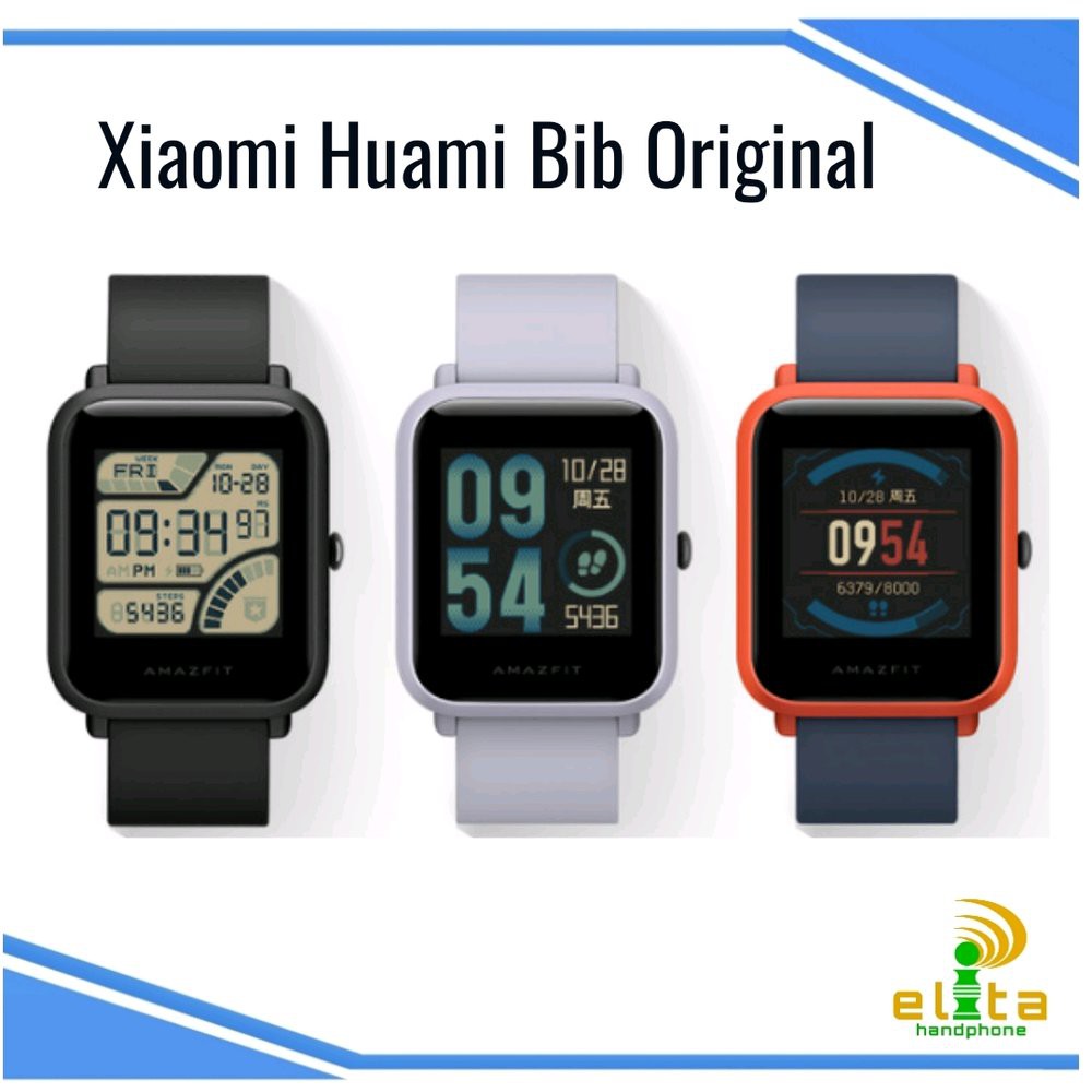 Xiaomi Huami Amazfit Bip Original 100 Persen Smartwatch Jam Pintar Xiaomi Huami