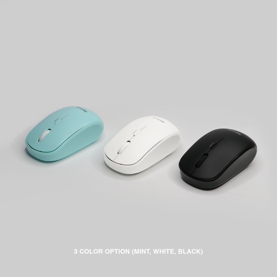 Rexus QB100 Dual Mode Wireless Mouse &amp; Bluetooth | Office Silent Click