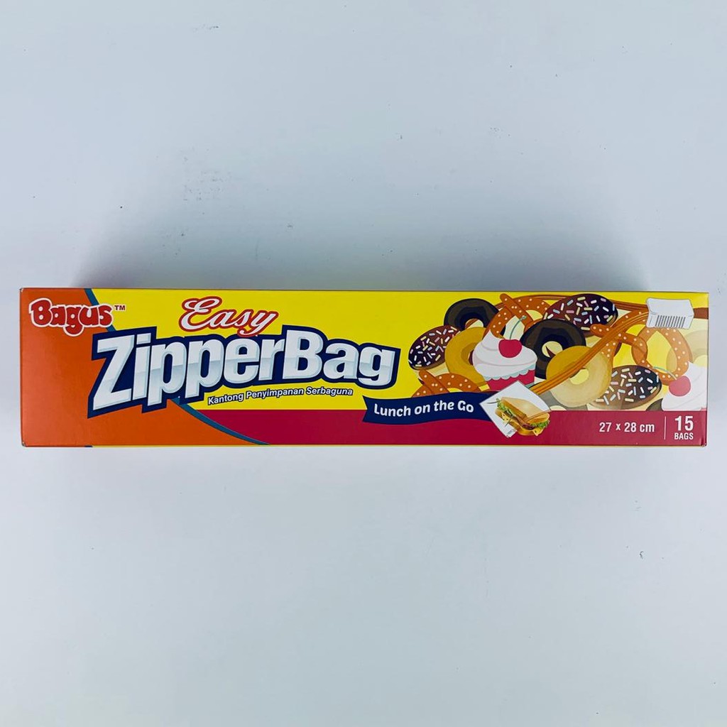 BAGUS PLASTIK ZIPPERBAG / BERBAGAI UKURAN