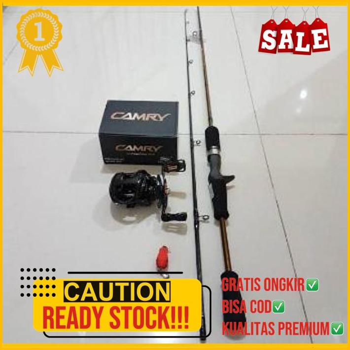 Set Pancing Bc Camry Dan Joran Daido Gorilla 195 Bonus Soft Frog