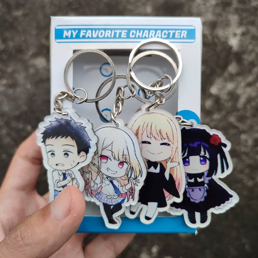 Gantungan Kunci Kitagawa Marin - Keychain Sono Bisque Doll wa Koi wo Suru - Akrilik My Dress-Up Darl