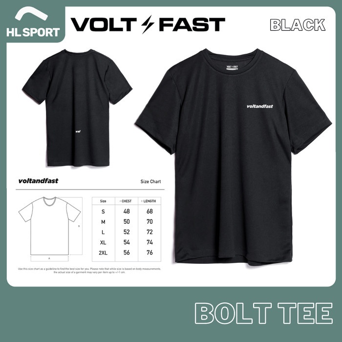 Volt and Fast VNF FastDry BOLT Tee Running Sport Jersey