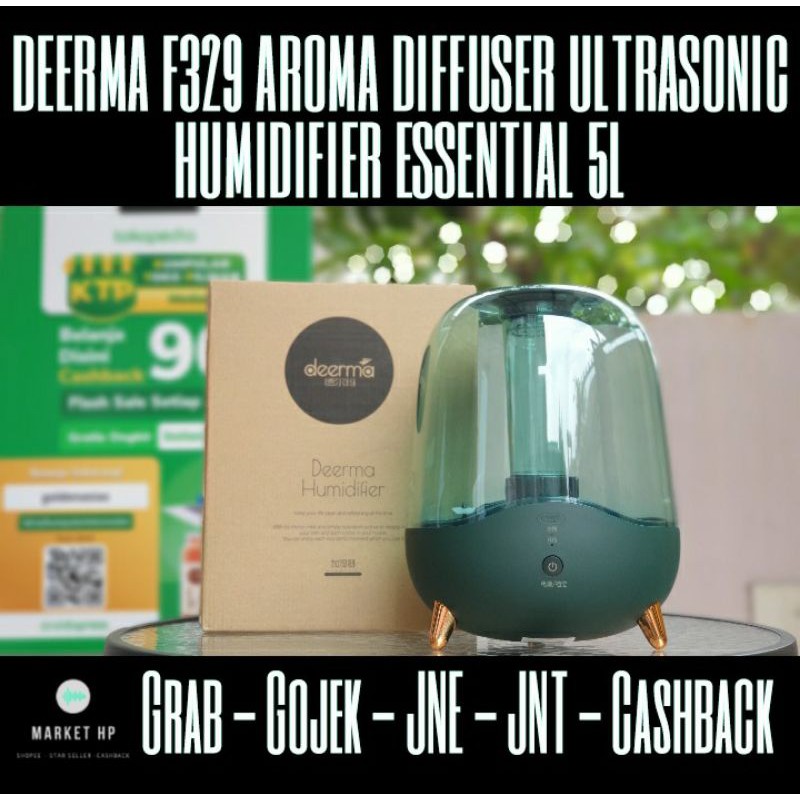 DEERMA F325/F329 AROMA DIFFUSER ULTRASONIC AIR HUMIDIFIER ESSENTIAL 5L