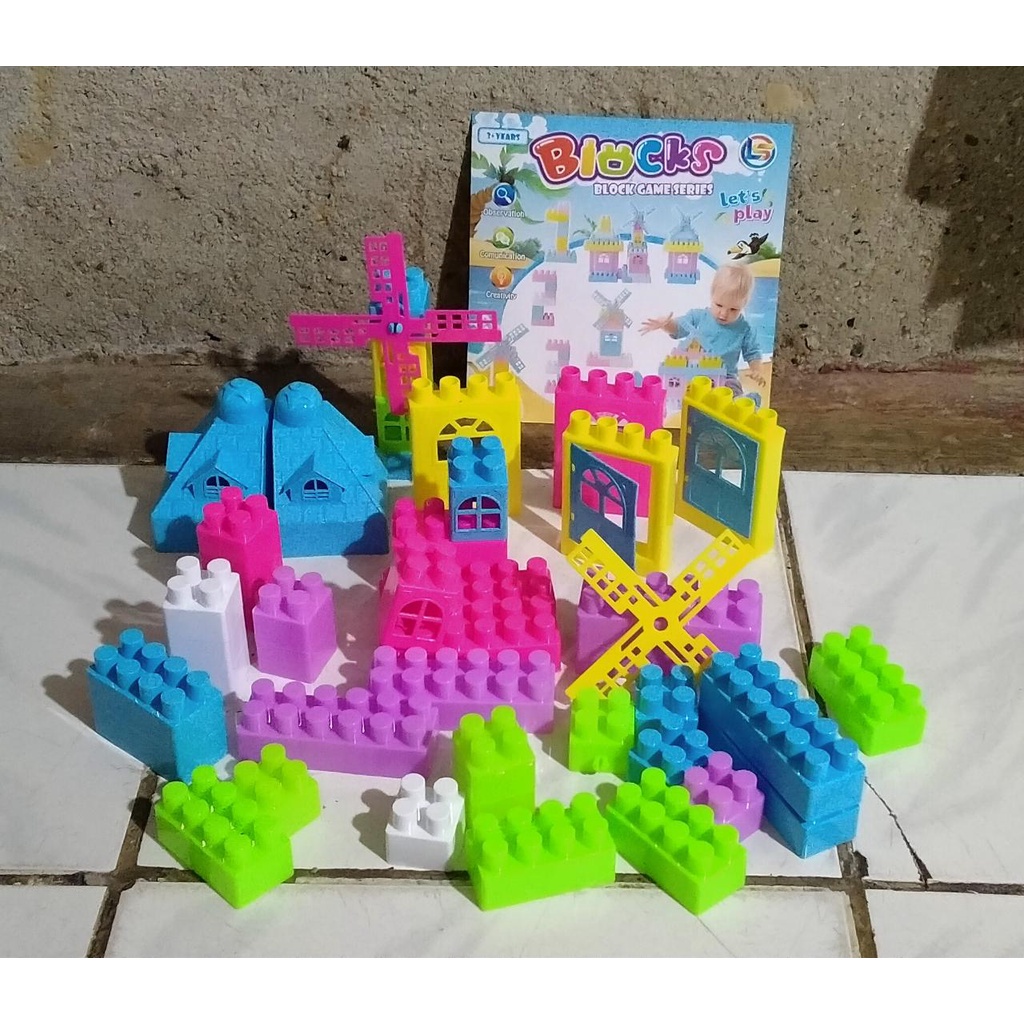 MAINAN ANAK BLOCK GAME SERIES KOPER LB66