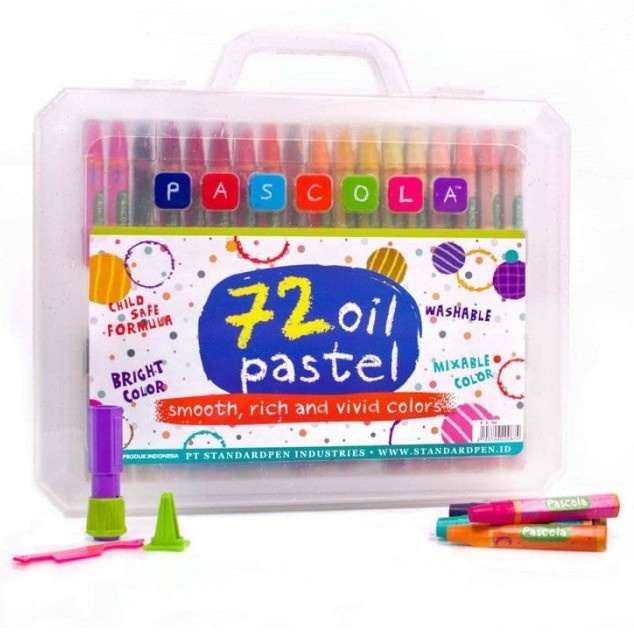 

(BISA COD) CRAYON PASCOLA 72 COLOR