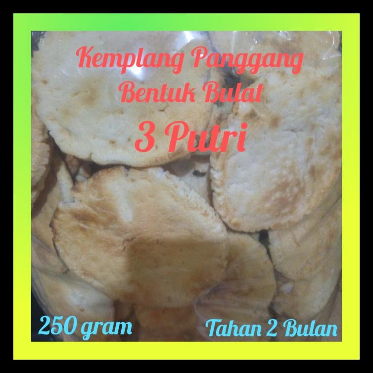 

KEMPLANG PANGGANG BENTUK BULAT IKAN TENGGIRI KHAS PALEMBANG BERKUALITAS