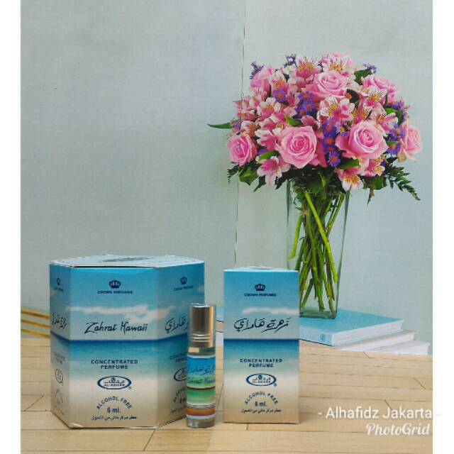 Parfum Al Rehab Zahrat Hawai 6pcs Minyak Wangi Al Rehab Zahrat Hawai Original