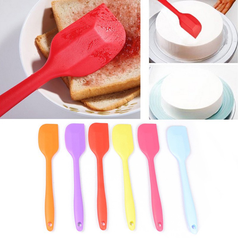 SPATULA BAKING SILICONE TAHAN PANAS/ SODET SILIKON PENCAMPUR MENTEGA / SPATULA AWET TAHAN LAMA