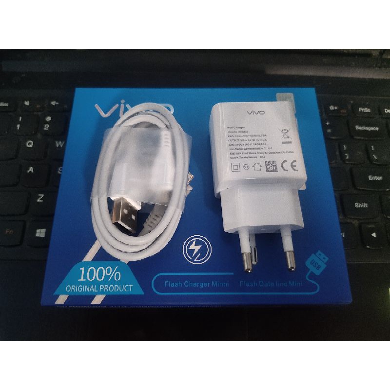 Charger Vivo Original 100% V11, V11 Pro, V15, V15 Pro, Y12, Y15, Y17, Y19  Support Fast Charging