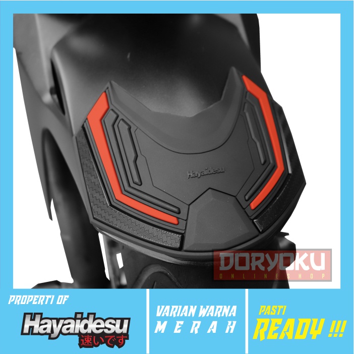 Front fender CB150R Streetfire/Hayaidesu/Rubber karet/Aksesoris Motor Honda