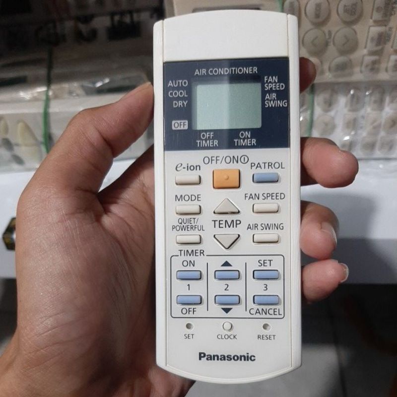 REMOTE REMOT AC PANASONIC E-ION PATROL ORIGINAL ASLI