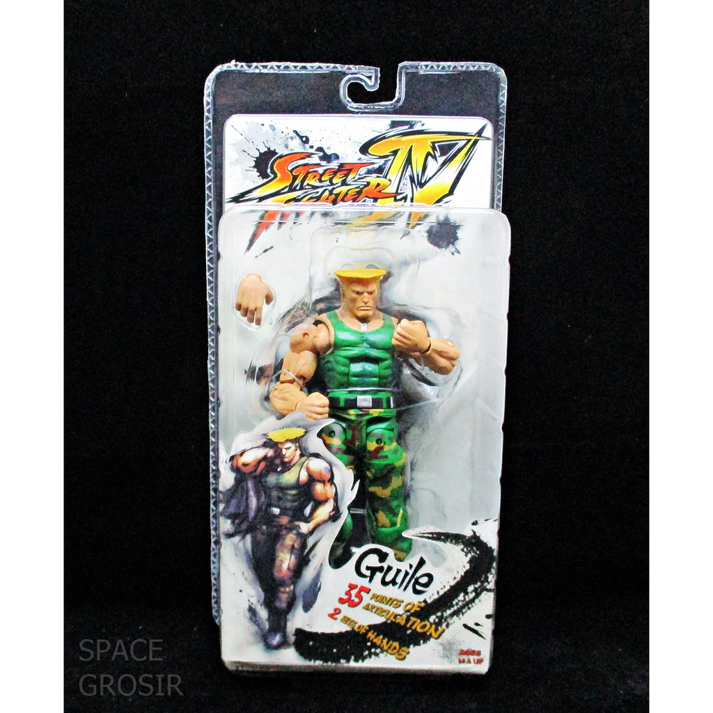 Action Figure NECA Street Fighter Guile