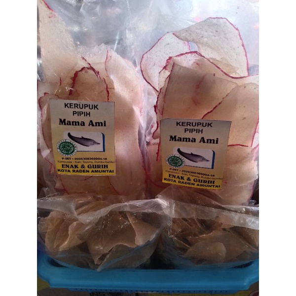

kerupuk pipih maam ami