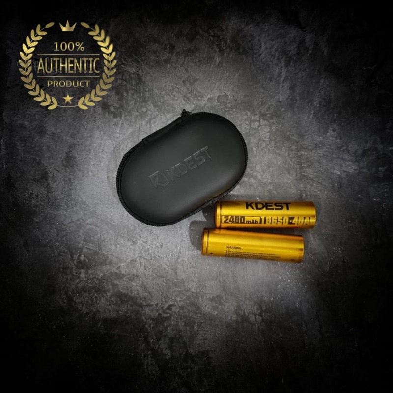 New elektronik kecil lainnya Baterai 18650 Kdest 2400mAh Authentic