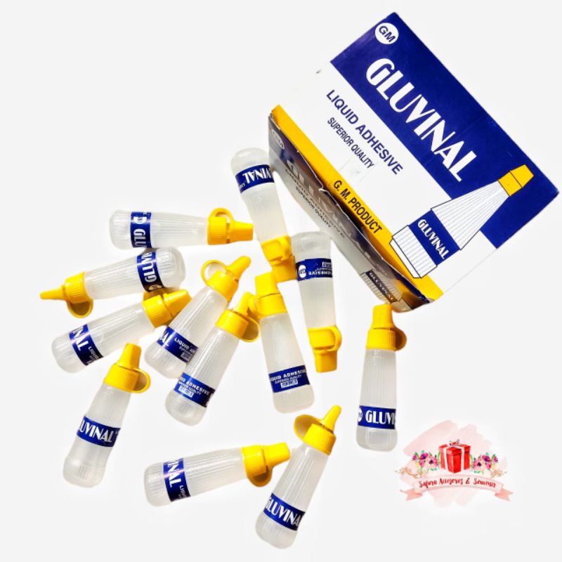 

lem kertas povinal gluvinal 22 ml perekat gel cair
