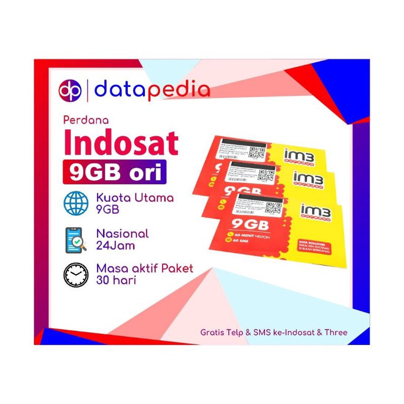 Jual Kartu Perdana Indosat 9GB | Shopee Indonesia