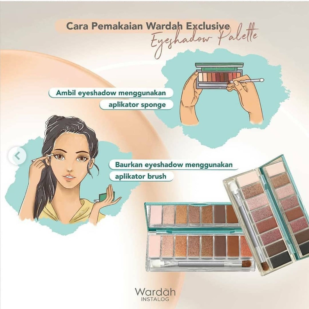 Wardah Exclusive Eyeshadow Palette 10gr