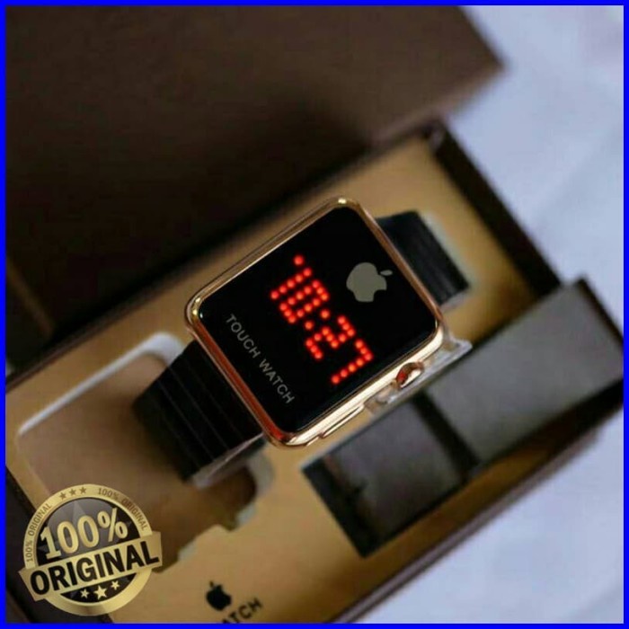 (BISA COD) Jam tangan wanita original apple touch watch paket original murah - gold (TERMURAH)