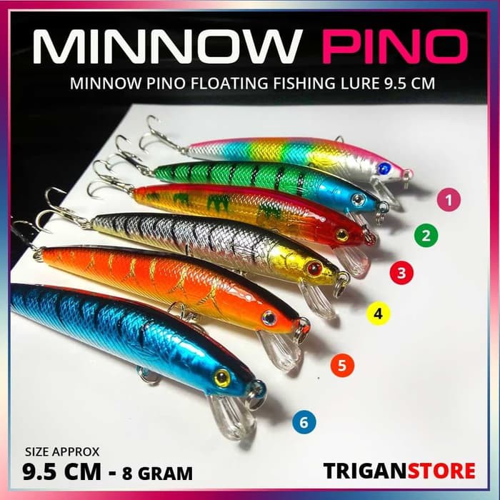 Umpan Lure Pancing Minnow Casting Fishing Lure Umpan Mancing Laut