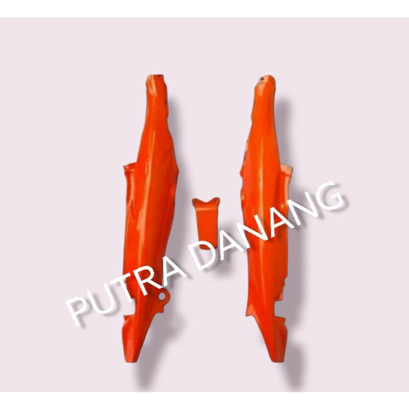 Cover Body Yamaha Jupiter Z Lama / Old Warna Orange