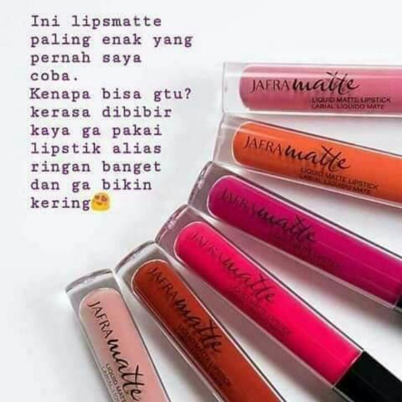 lipstik liquid matte jafra
