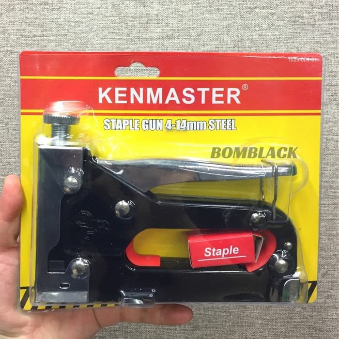 

BB33 Stapler Gun KENMASTER Staples Steples Tembak Jok Motor Hekter