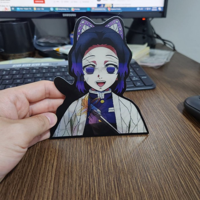 

STIKER 3D MOTION LENTICULAR ANIME - D0009 - Demon Slayer - Shinobu