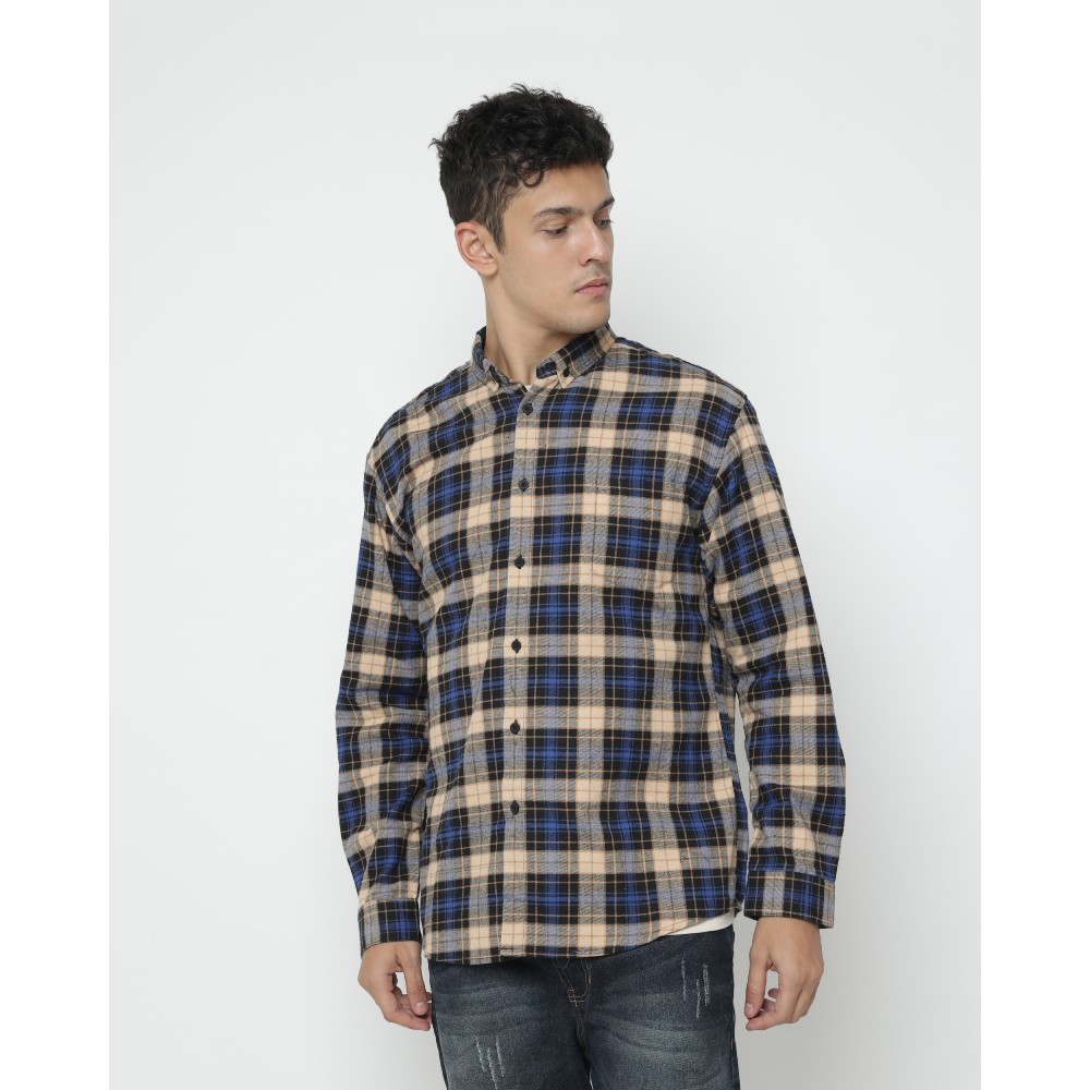

Erigo Flannel Odorian Blue