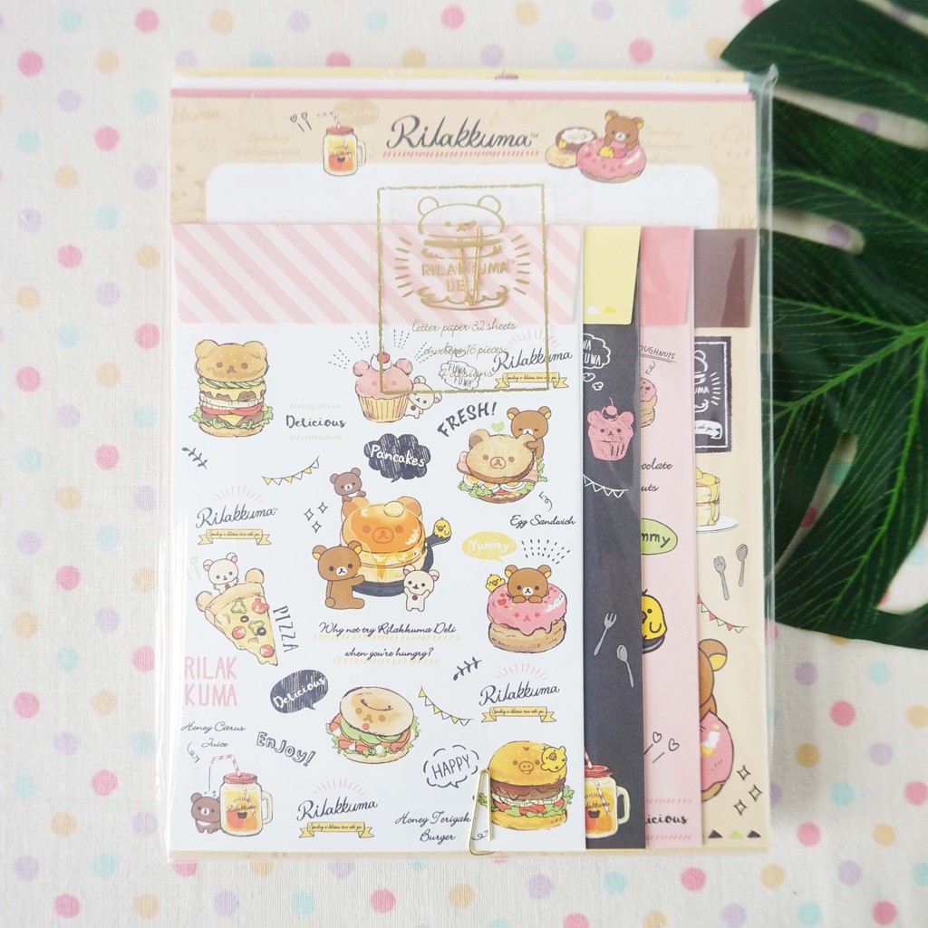 

Rilakkuma Stationary Letter Set (Made in Japan) [Colourplay]