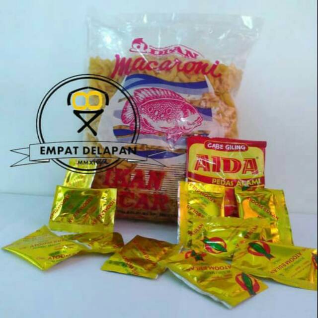 

Paket Makaroni Oscar Bantet Bubuk Cabai Aida Dan Atom Bulan