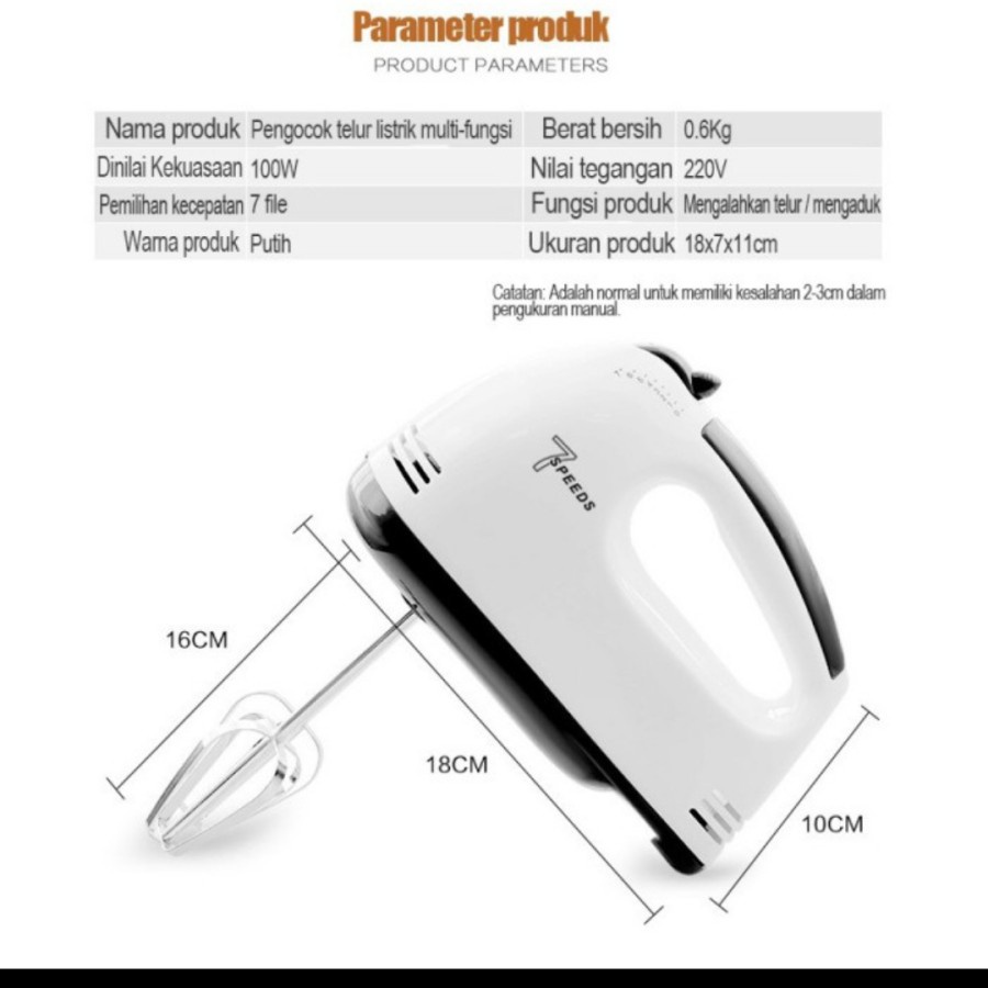 [COD] MIXER DUDUK Pengaduk Adonan - Alat Pengaduk Adonan Murah Berkualitas Stand Mixer Bowl - Hand Mixer Pengaduk 7 Kecepatan Otomatis - Kocokan Adonan Telur Otomatis Elektrik Serbaguna - pengocok telur otomatis