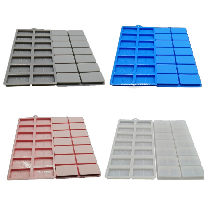 SIY  Resin Molds Domino Silicone Domino Game Molds 28 Cavities DIY Domino Molds Craft