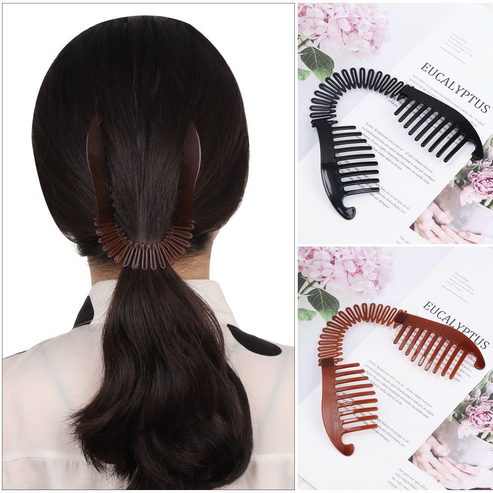 Aksesoris Ikat Rambut Ponytail Elastis Motif Nanas Pisang Scorpion Warna-Warni Untuk Wanita