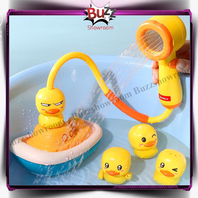 Duck Shower Mainan Mandi Anak Kepala Bebek Semprotan Air Sprinkler