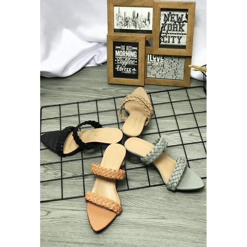 DECLARE &amp; DEE SANDAL OLIVIA TUMIT KACA 5Cm